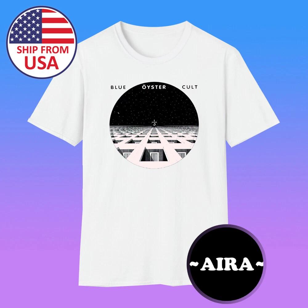Blue Oyster Cult Men s White Size S-5XL S
