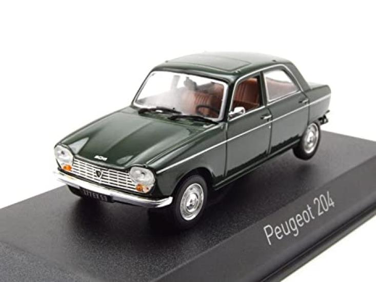 

Norev Peugeot 204 Saloon 1966 Dark Green 1/43