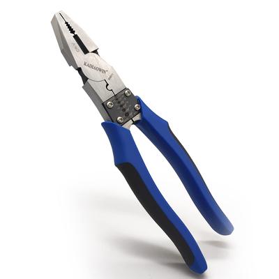 KAIHAOWIN 220mm Power Power Wire Universal Bolt Precision Crimping Multifunctional Electrical Tools Pliers, Pliers, Pliers, Cutter, Nippers, Pliers,