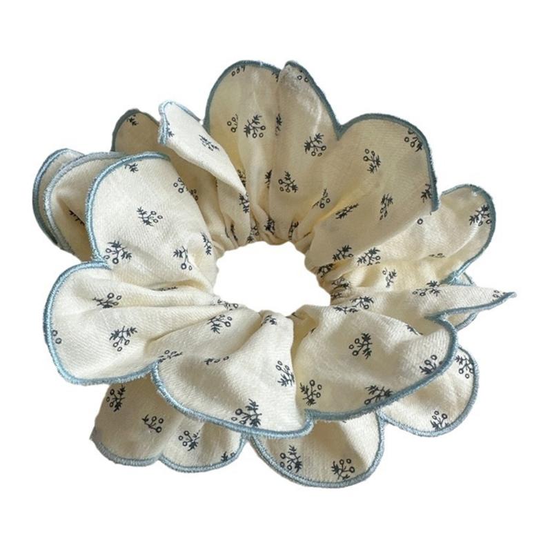 

Hair Tie Blue Floral Hair Rope Floral Scrunchies Princess at Large Floral Tie Princess at Large Hair Tie