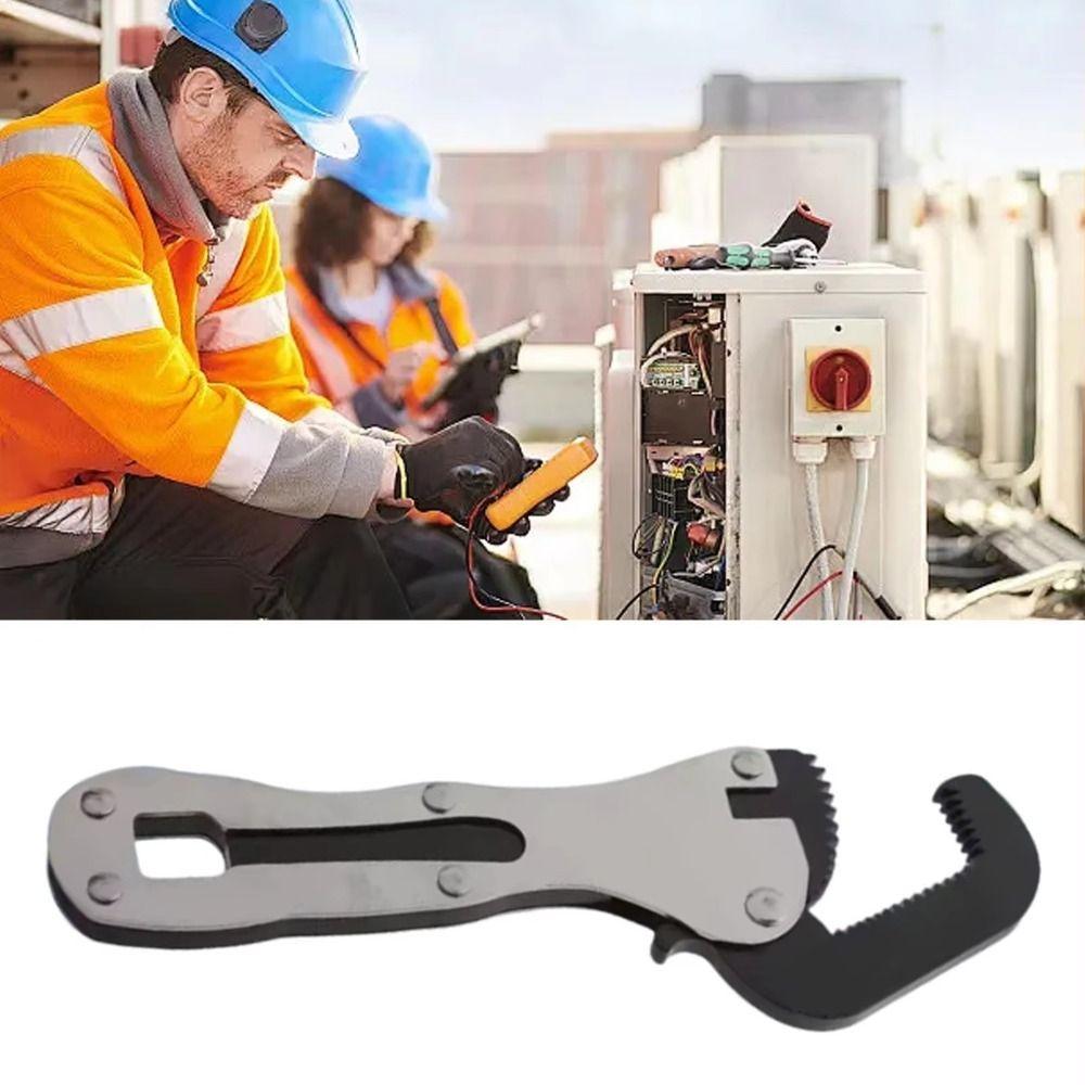 Ergonomic Design Adjustable Wrench Short Handle Miniature Wrench Mechanical Debugging