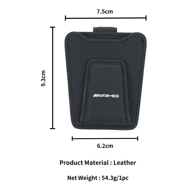 Car Visor Sunglasses Clip Glasses Storage Rack For Mercedes Benz AMG A B C E S Class A180 CLK CLA GLE W212 C200 C300 W204 W205