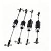 1PC RC Boat Servo Steering Kit, M2 M3 Stainless Steel Rod with Ball Joint, Rubber Bellows Radio Box Seals, for MONO  DIY Parts