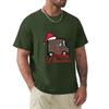 Merry Christmas Ups Driver Truck Mail Carrier Gift Santa Hat T-Shirt cute tops customs quick-drying graphic t shirts