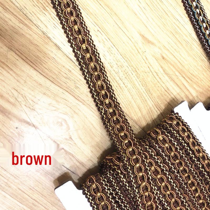 

2cm Decorative Lace Trim for Curtains, Sofa Cushions, Pillows, and Clothing Edges