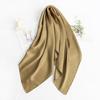 70cm*70cm Headband Neck Scarf For Women Small Shawls Cute Handkerchief Bandana Head Scarfs Female Black White Green Solid Colors