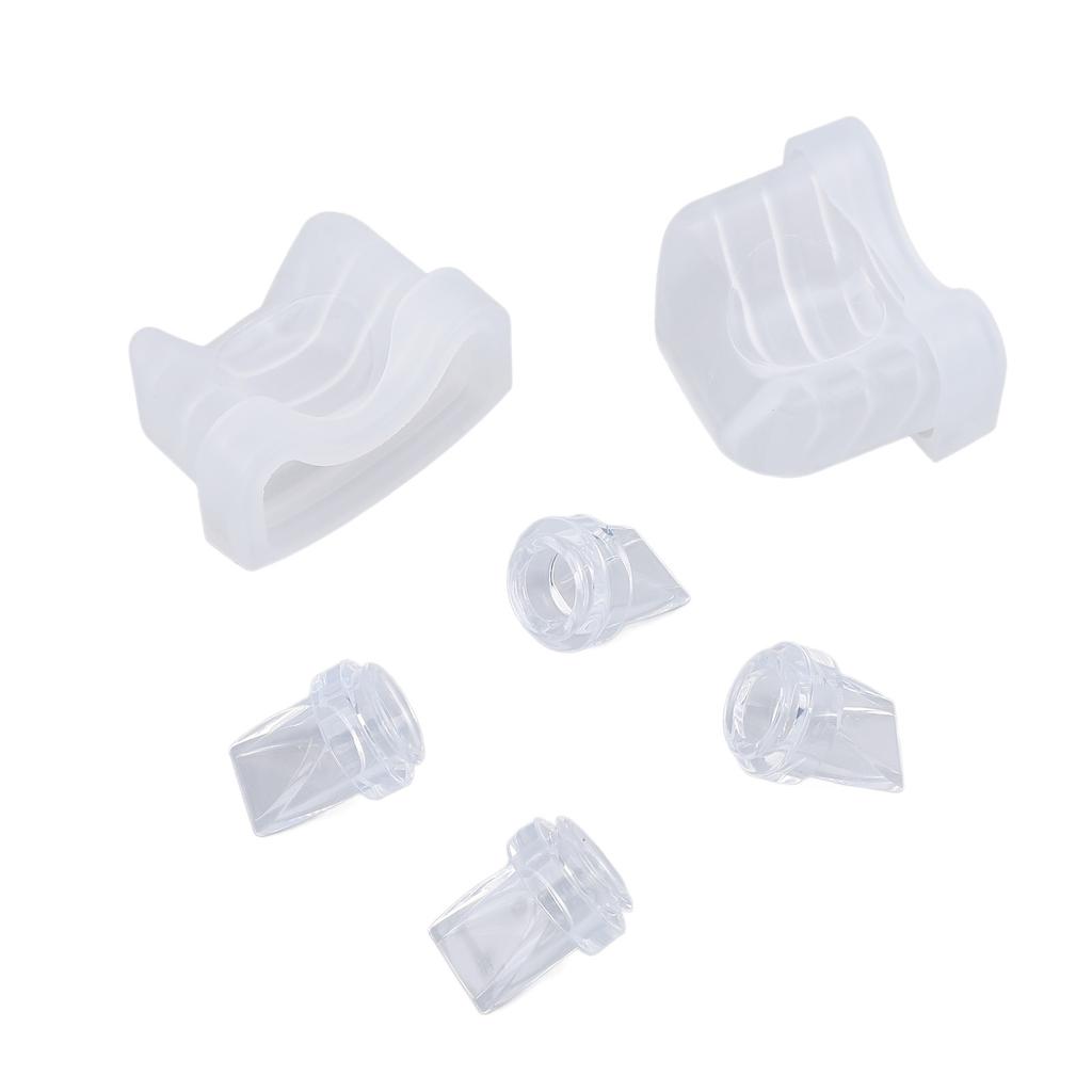 4pcs Duckbill Valves and 2pcs Silicone Diaphragm Fit for S21 Breastfeeding Pump Replacement Accessor