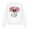 Disney Unisex Adult England Football Mickey Mouse Sweatshirt