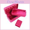 Luxury Double Layer Jewelry Organizer With Zipper For Travel And Home Storage
