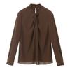 Langzi Palace Style Commuter Blouse