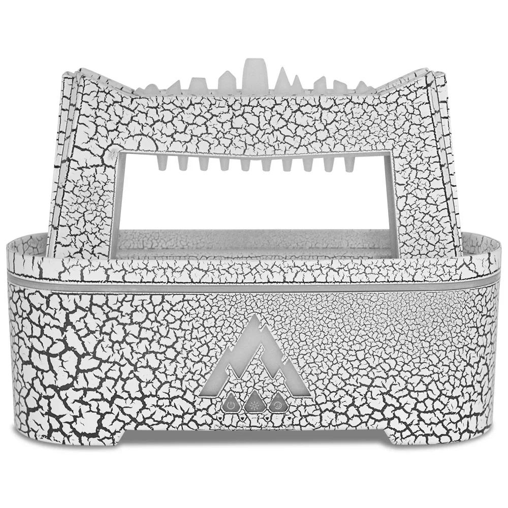 

Ультратихий аромадиффузор 2 успокаивающих цвета подсветки и таймер для релаксации, идеальный подарок для йоги и медитации с успокаивающим Rai белый