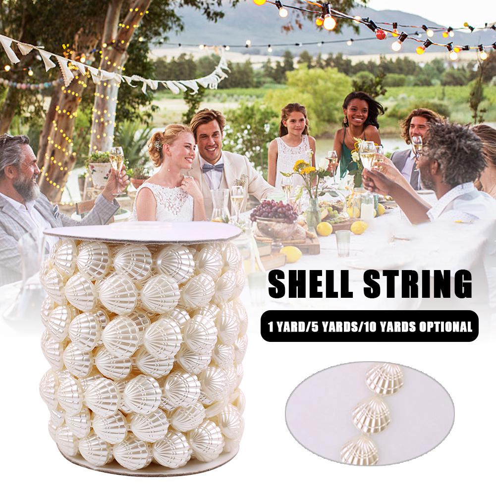 Buy Shell Craft String Chain Cotton Line DIY Decorative for Wedding ...
