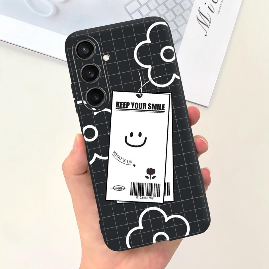 For Cover Samsung Galaxy A15 Phone Case Fashion Pattern Soft Silicone Cover For Samsung A15 Hoesje A 15 GalaxyA15 SM-A155F Funda