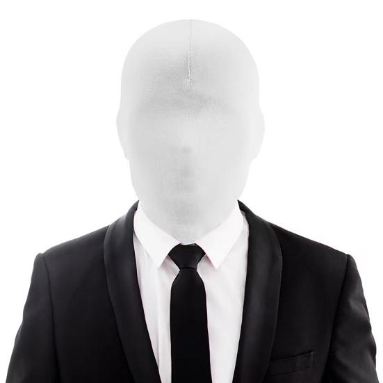 Halloween Masque Costume Solid Color High Elasticity Breathable Visible Spooky Hood Halloween Party Decoration