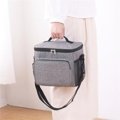 Portable Lunch Bag Thermal Insulated Lunch Box Tote Cooler Handbag Bento Pouch Picnic Travel Dinner Drink Snack Storage Bags