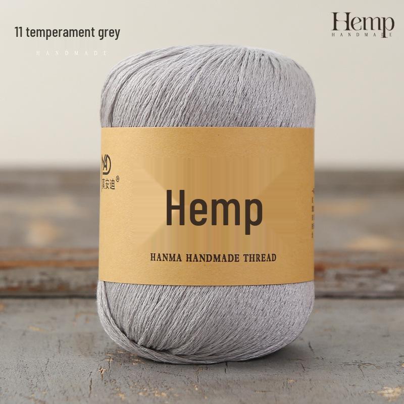 Tencel Wool Linen Hemp Lace Yarn: Silk Cotton for Handmade Summer Knitting & Crochet Projects - Perfect for Scarves & Sweaters.
