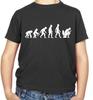 Evolution Of Man Mobile Phone To Toilet Kids Boys Girls T-Shirt Tees Top Humour - Funny - Social
