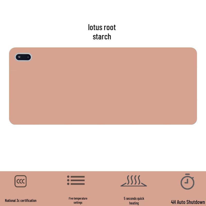 Shibali Smart Digital Display Heated Desk Mat