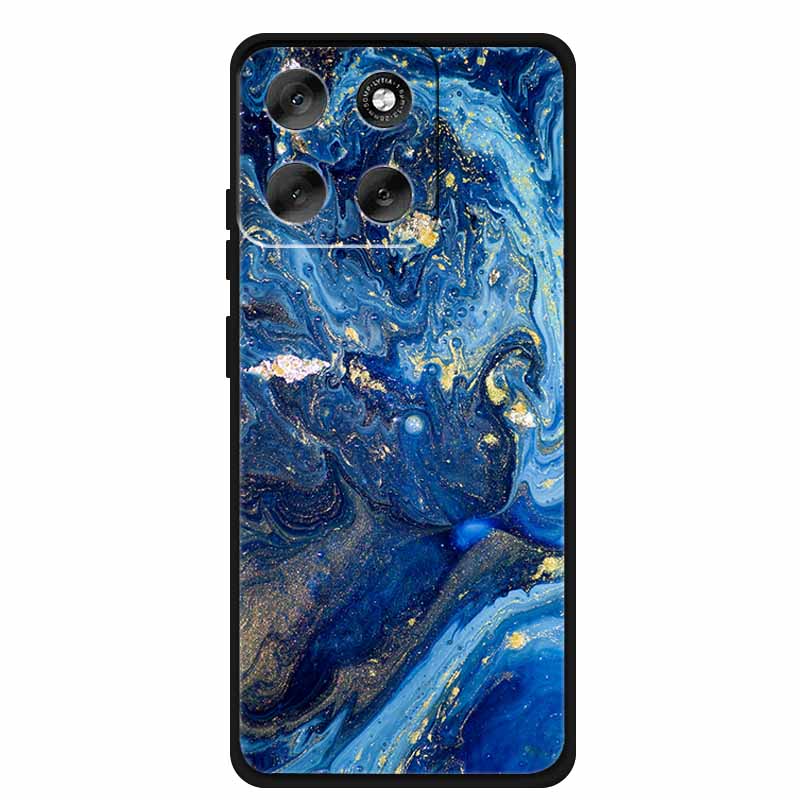 For Moto G86 G 86 Marble Case Luxury Silicone Phone Back Cover etui New Coque TPU Soft Cases for Motorola MotoG86 Funda Shield
