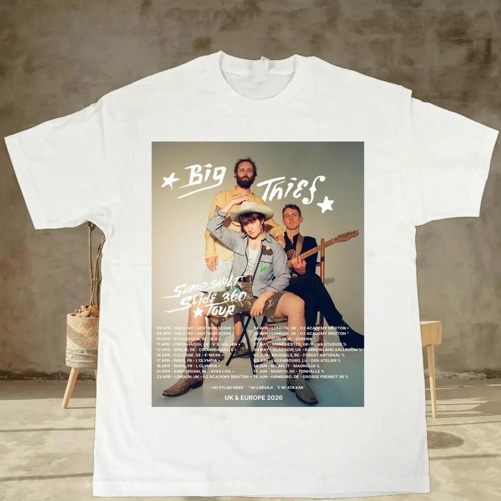 New Big Thief Somersault Slide 360 Tour Gift For Fan S to 5XL T-shirt CS246 Unisex T-Shirt M