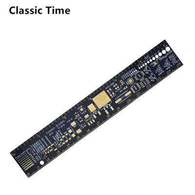 PCB Cetveli 15cm Elektronik Mühendisleri İçin Geeks Yapımcıları İçin Hayranlar İçin PCB Referans Cetveli PCB Paketleme Üniteleri v2 - 6