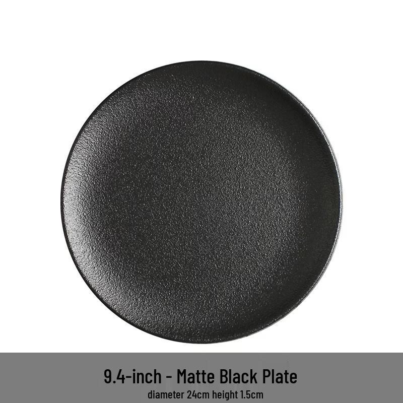 

Abay Round Ceramic Flat Dinner Plate
