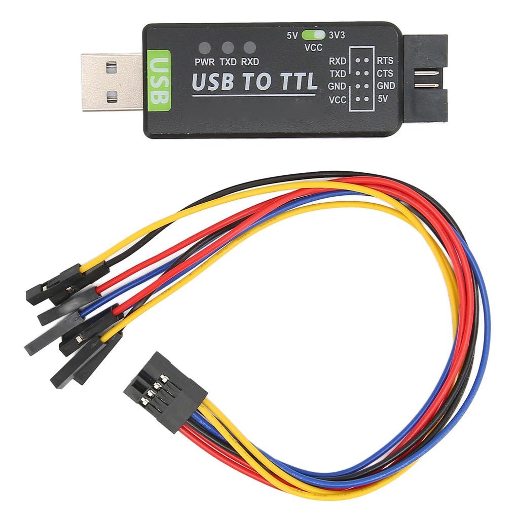 USB to TTL Converter FT232RL Industrial Multiple Protection Circuit Multi System Compatibility Computer Accessories