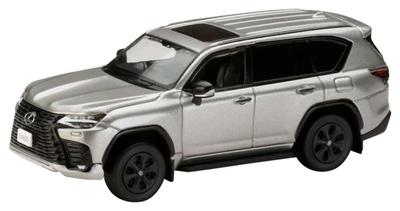 HJ64 1/64 LEXUS LX600 OFFROAD Sonic Titanium Finished Product