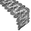 Black Elegant Lace Tablecloth Lace Tablecloth Decorative Runner Table Cover Household Supplies Wedding Party Tablecloth
