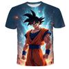 2026 Summer Dragon Ball T Shirt Kids Tops Tee Anime Figures Son Goku Super