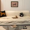 Sofa Cushion Universal In All Seasons  New Sofa Cover Advanced Integrated Non-Slip Special-Shaped Plush Sofa Cover