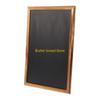 W89C Rectangle Hanging Wooden Message Blackboard Chalkboard Wordpad Sign Kids Board