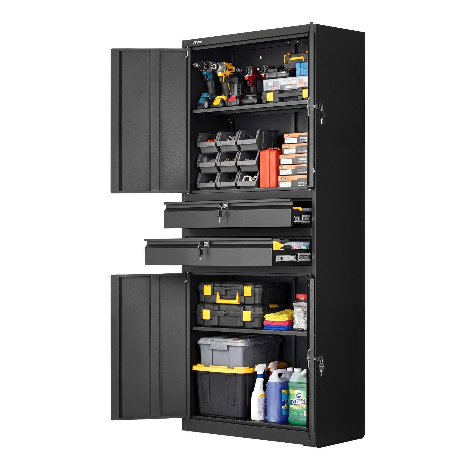 VEVOR Metal Storage Cabinet, 81.5