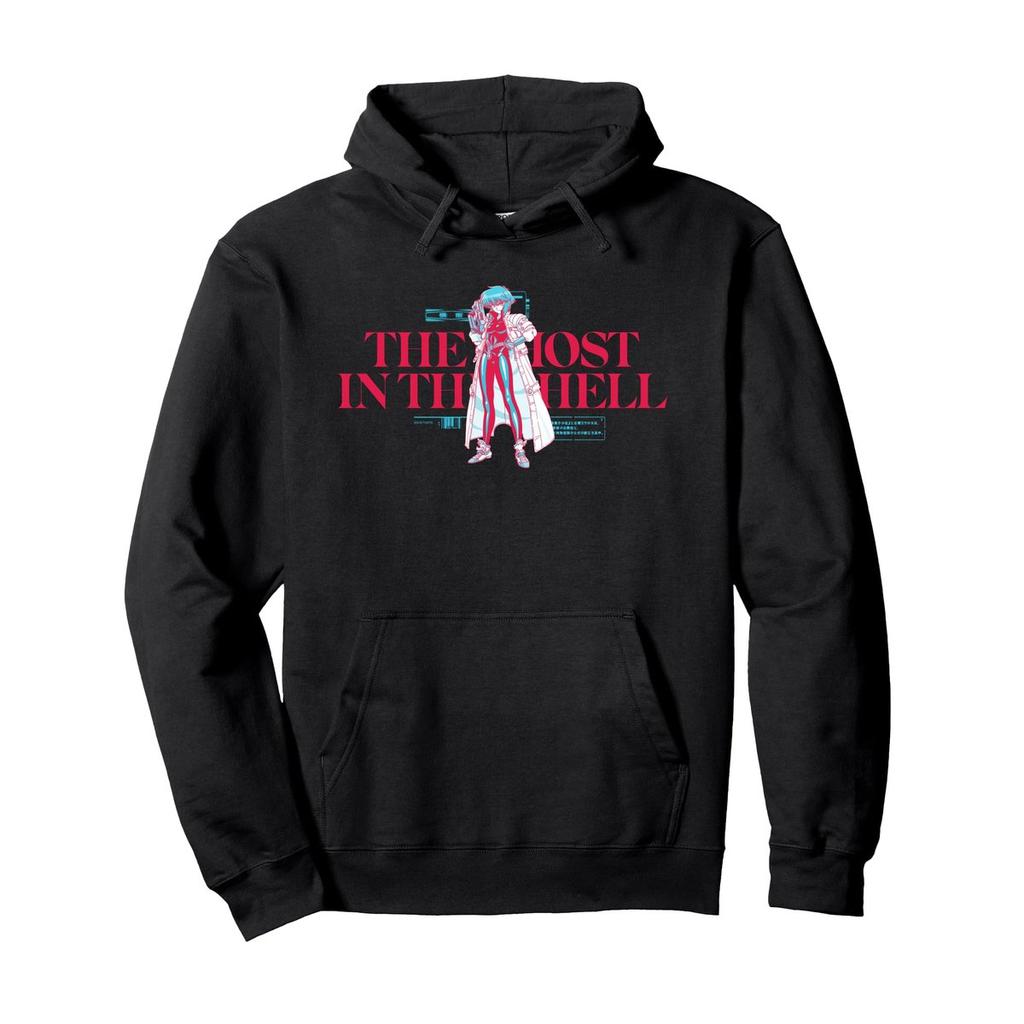 THE GHOST IN THE SHELL Motoko Kusanagi Anime Hoodie - Amazon Exclusive Design Motoko 2 Pullover Sweatshirt