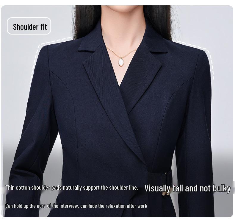 2025 Women's Premium Suit Set: Sleek Design for Professional Reception Workwear