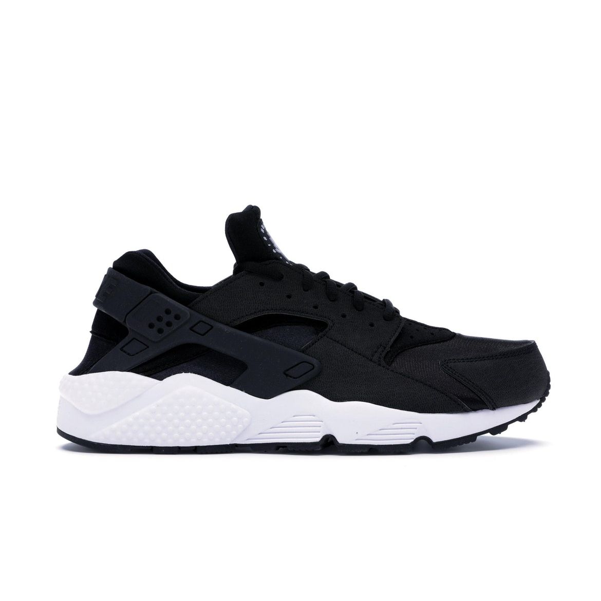 

Женские кроссовки Nike Air Huarache Run Black White Черно-белые 634835-006