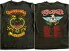 Aerosmith Tour Black Short Sleeve 2 Side Cotton T Shirt Unisex S-5XL Unisex T-Shirt