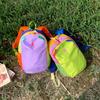 Schoolbag New Lightweight Outdoor Backpack Women's Hiking Mountaineering Men's and Women's Large Capacity Contrasting Color Dopamine Travel Small 