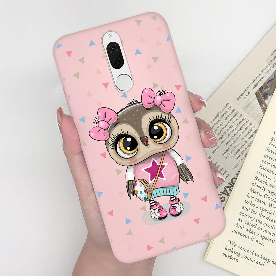 Phone Case For Huawei Nova 2i Cute Love Heart Flower Cartoon Pattern Soft Shell For Huawei Mate 10 Lite Hot New Colorful Fundas