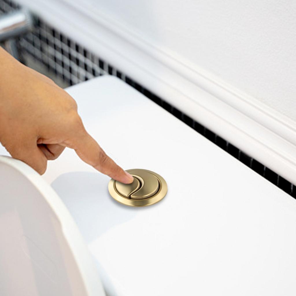 Pachet Complet de Instalare Buton Dublu de Tragere Toaletă Buton de Apăsare