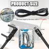 Multifunction USB Type C Cables 65W/240W High-speed Quick Charging Wire with Folding Phone Stands for IPhone 17 16 15 Samsung Xiaomi