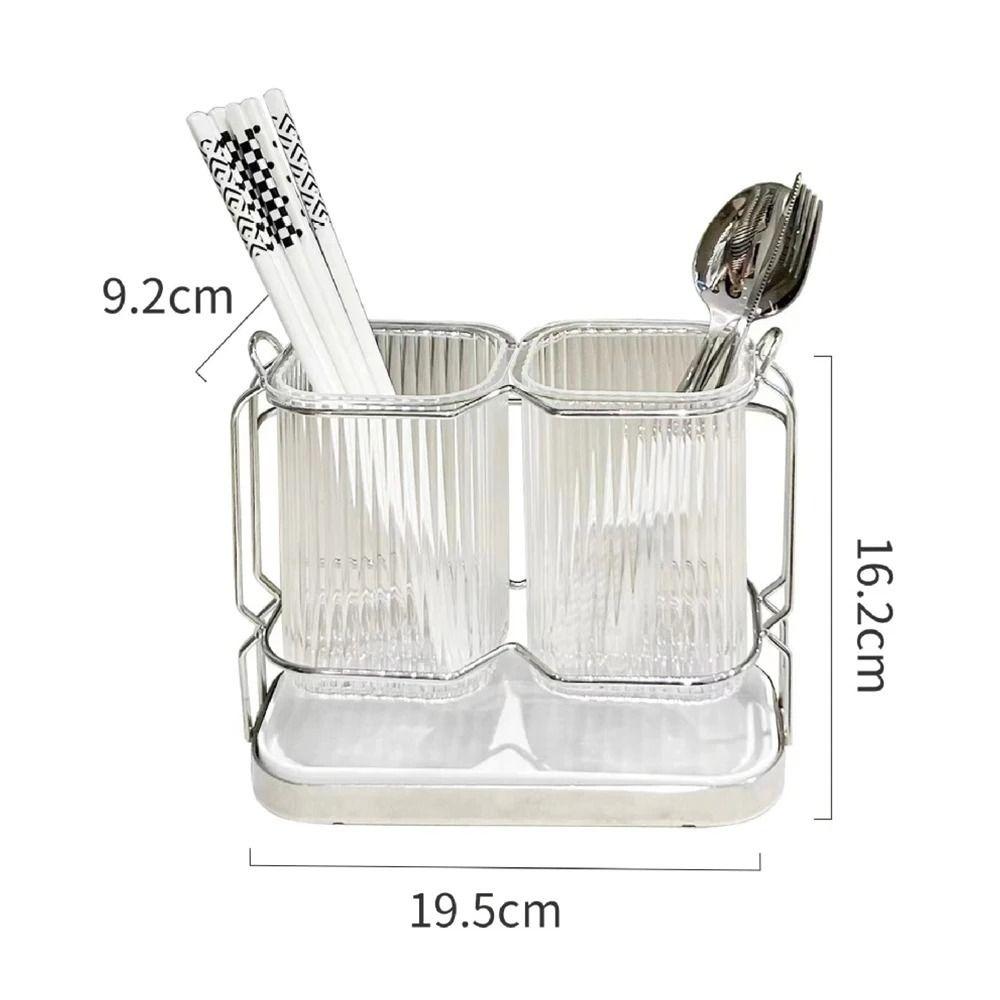 Luxury Cutlery Organizer Nordic Utensil Drying Rack Cooking Tool Tray Drain Storage Holder  Party