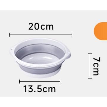 Foldable Portable Water Bucket, Student Dormitory Household Folding Bucket [small size] basin