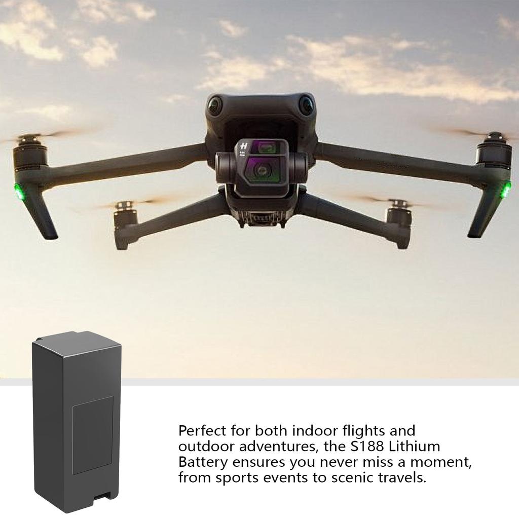 S188 Remote Control Drones Lithium Battery High Capacity Drones Lithium Battery 7.4V 1600mah for Quadcopter Accessories