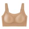 Seamless Sports Camisole with Anti-Sagging Support and Side Gathering Bra for Women