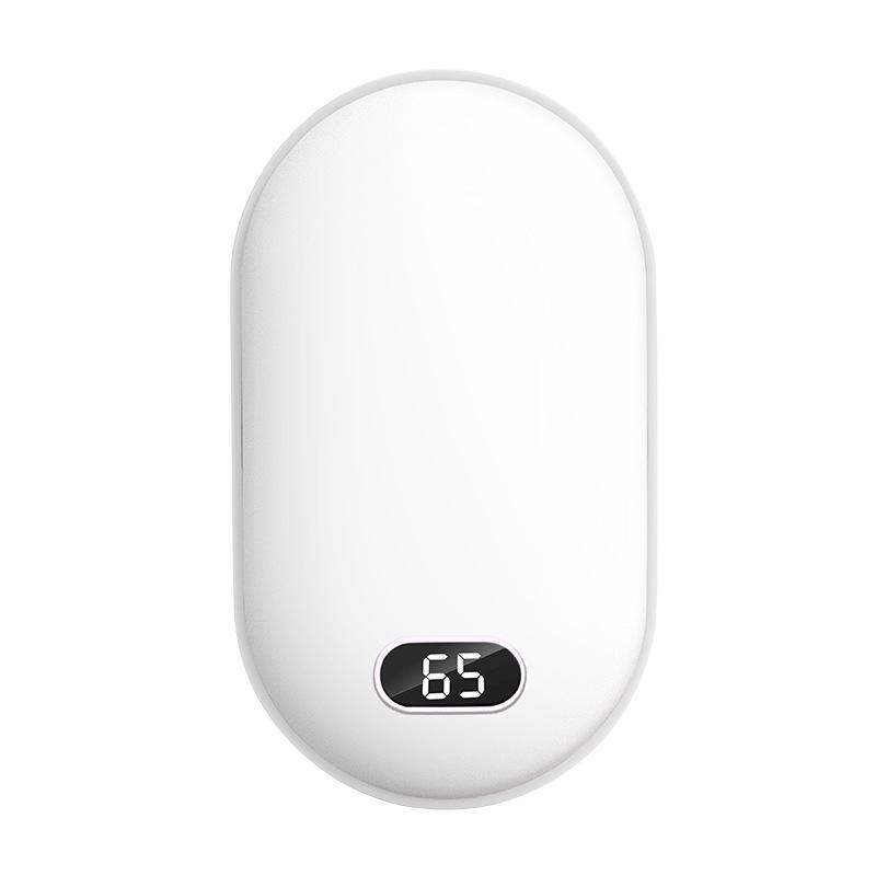 2-in-1 USB Rechargeable Hand Warmer & Charger with Digital Display