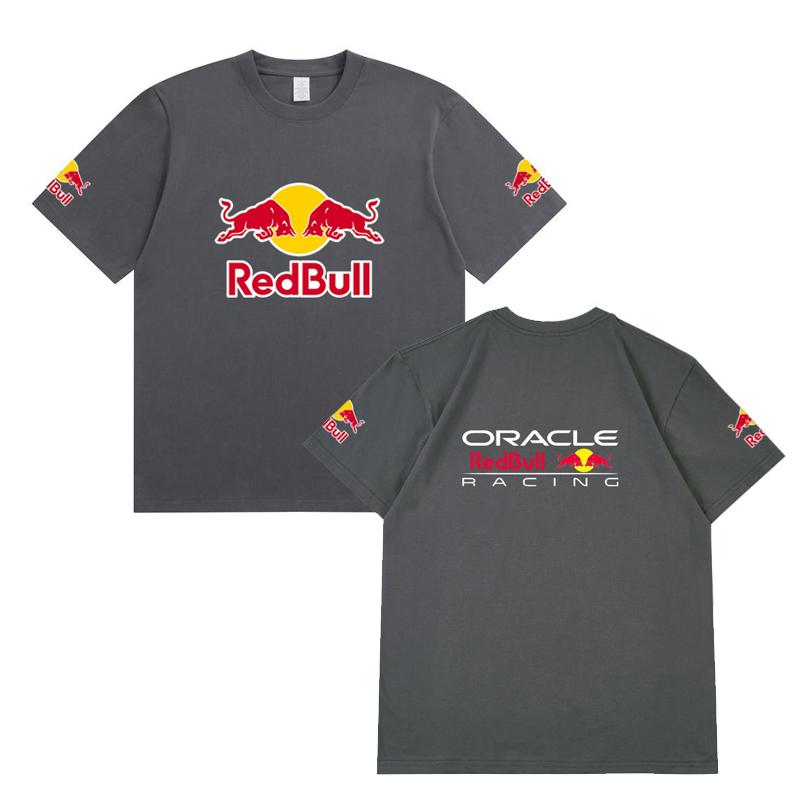 Oracle Red Bull Racing F1 T‑Shirt Unisex Short Sleeve Tee Formula 1 Racing Fans Casual Tops