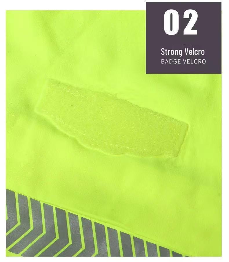 Reflective Pongee UV Protection Safety Vest: Lightweight, Breathable Traffic & Road Administration Apparel