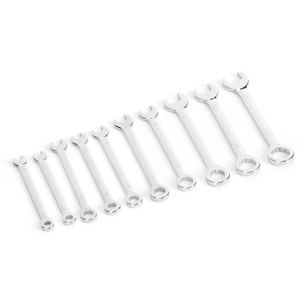 10ks Sada Mini Klíč Dvanáctihranný Pentalobý Otevřený Kombinovaný Klíč 4 11mm (5 32 7 16in)Metrický