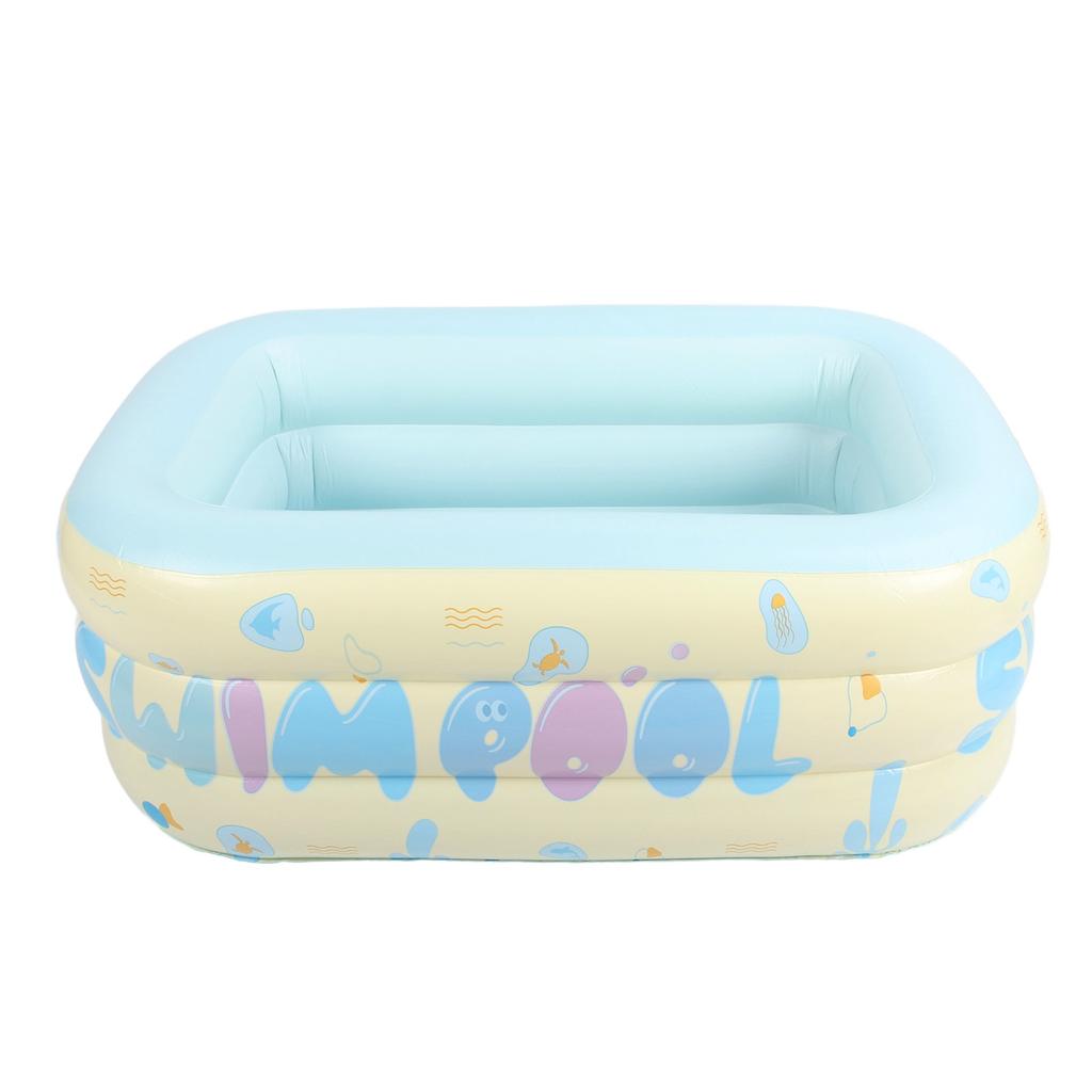 Inflatable Bath Tub for Infant Thickened PVC Bathing Bucket Multifunctional Folding Swimming Pool